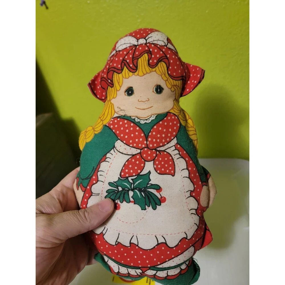Strawberry Shortcake Vintage Stuffed Fabric Doll
